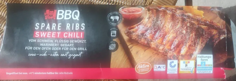 Spare ribs sweet chilli