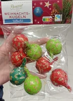Weihnachtskügeln Vollmilch