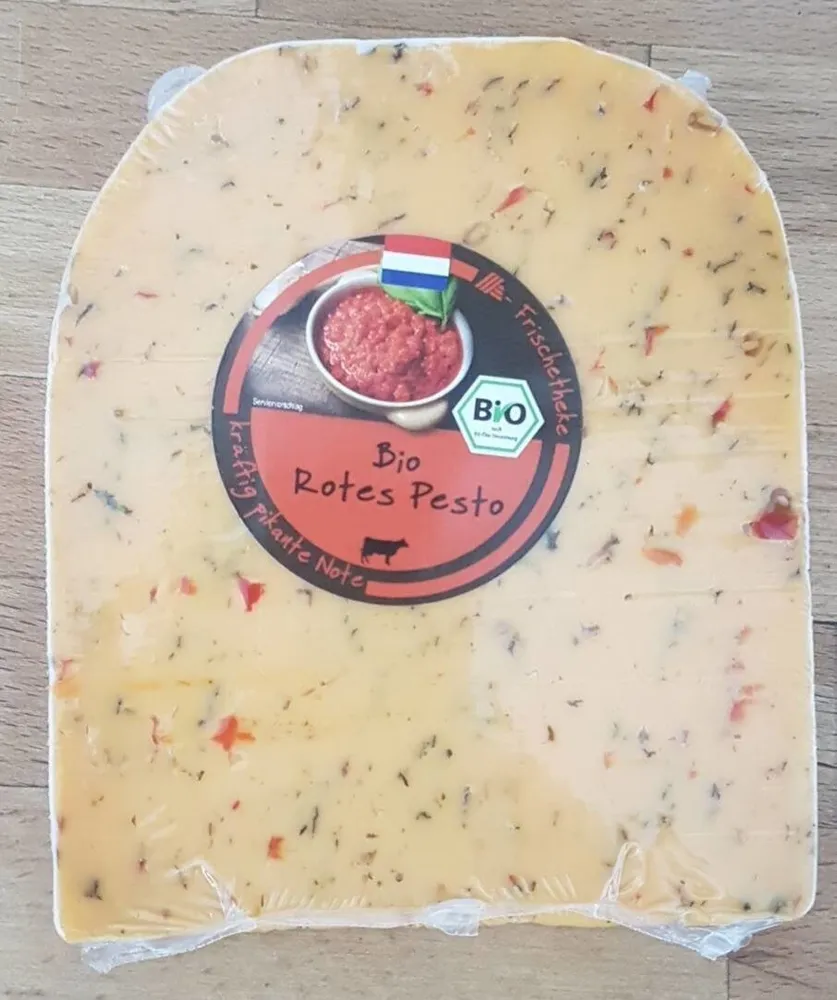 Bio Rotes Pesto Nachbereitung