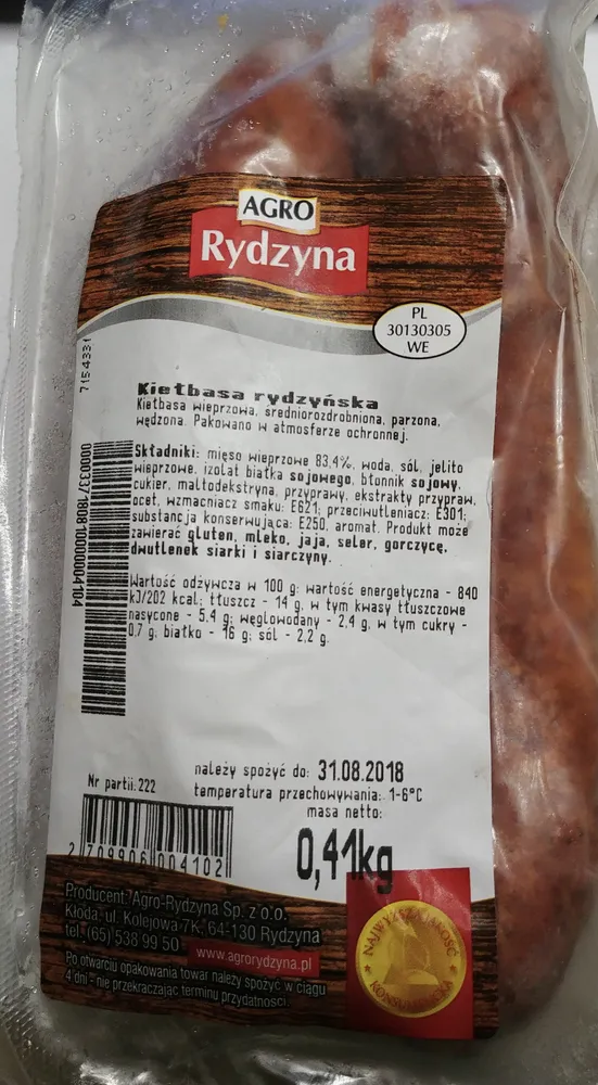 Kiełbasa Rydzyńska