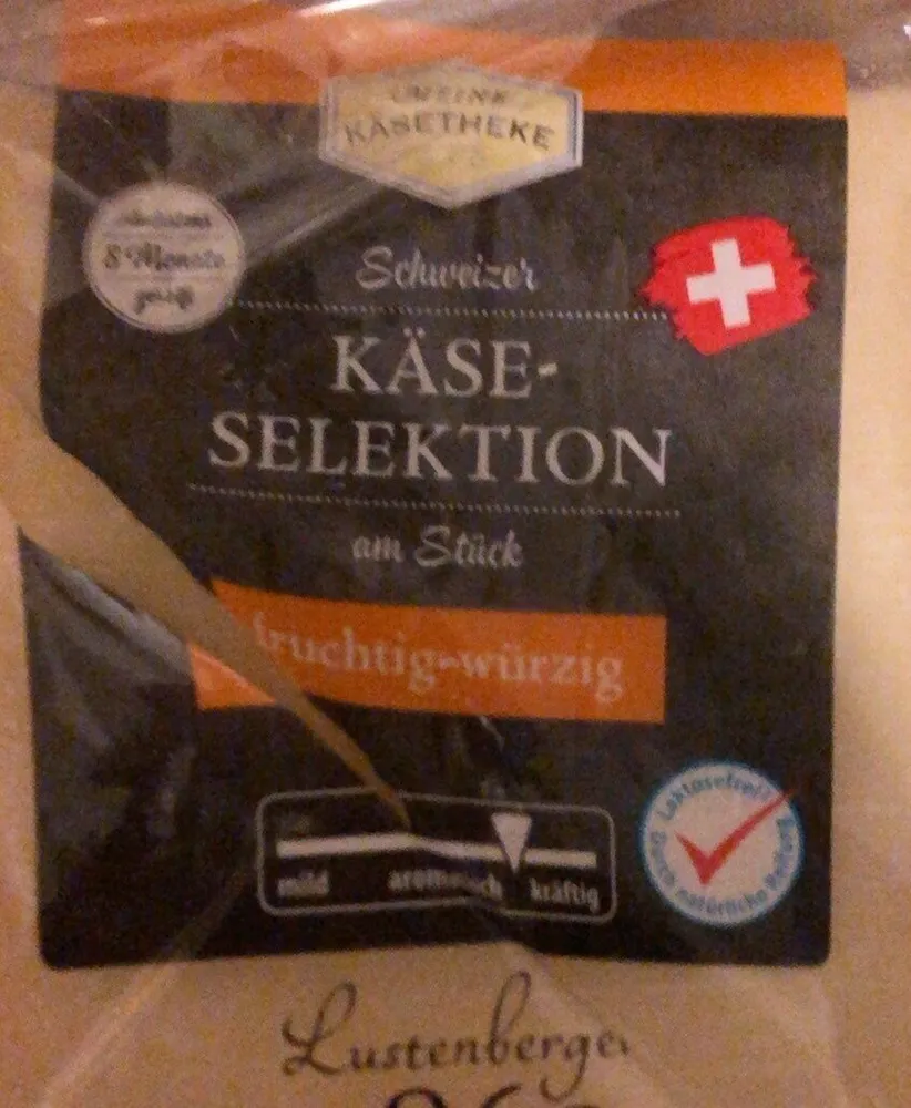 Käsekselektion fruchtig-würzig