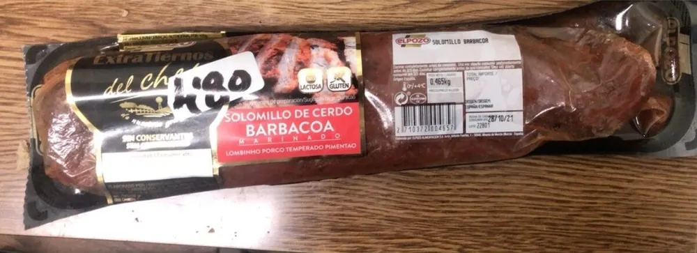 Solomillo cerdo barbacoa