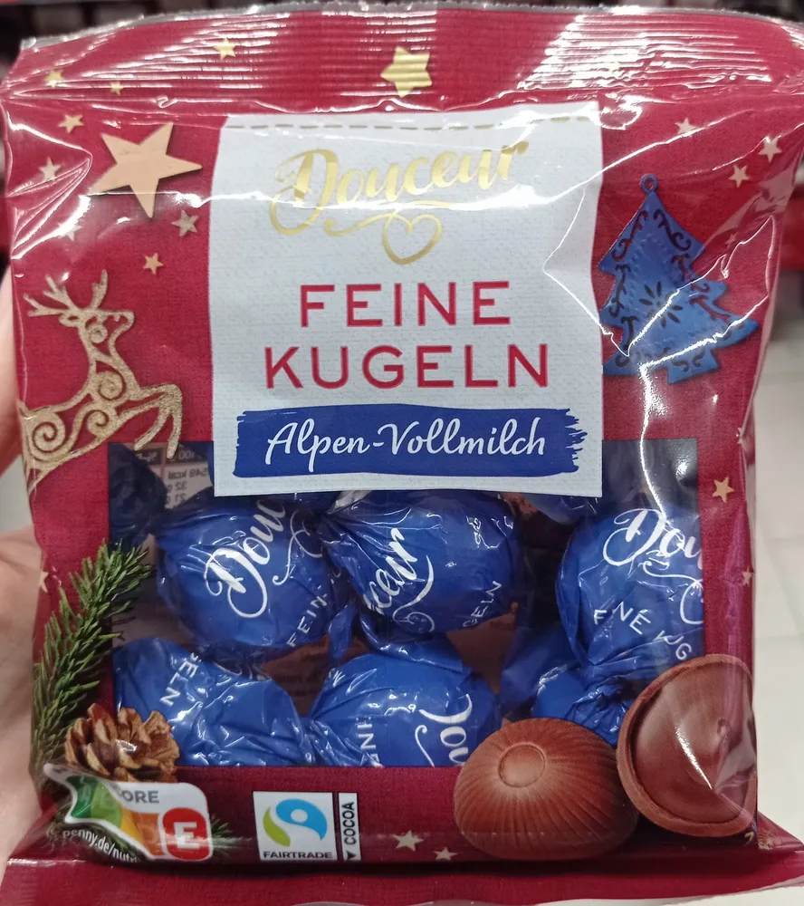Feine Kugeln Alpen Vollmilch