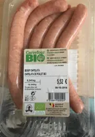 Chipolata de poulet bio