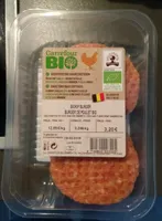 Burgerde poulet bio