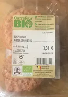 Burger poulet bio