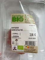 Burger de poulet Bio