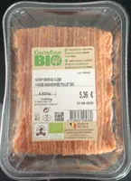 Viande assaisonnée poulet bio