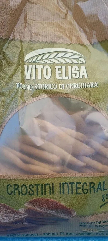 Crostini integrali friabili