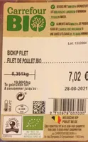 Filet de poulet bio