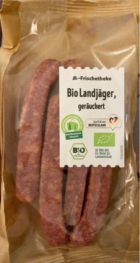 Bio Landjäger geräuchert