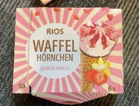 WAFFEL HÖRNCHEN ERDBEER-VANILLE