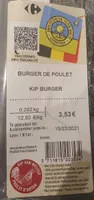 Burger de poulet