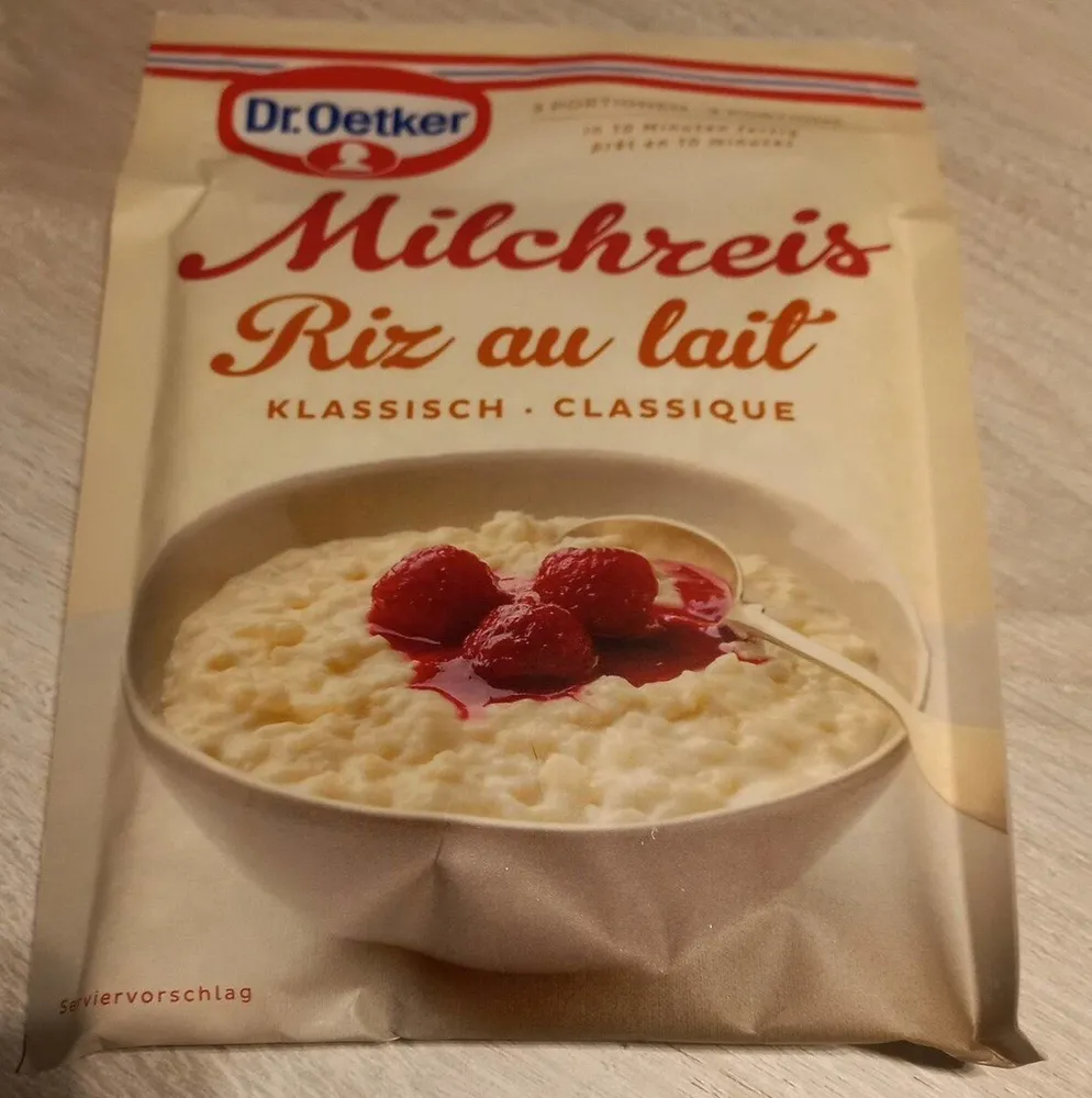 Milchreis-Riz au lait