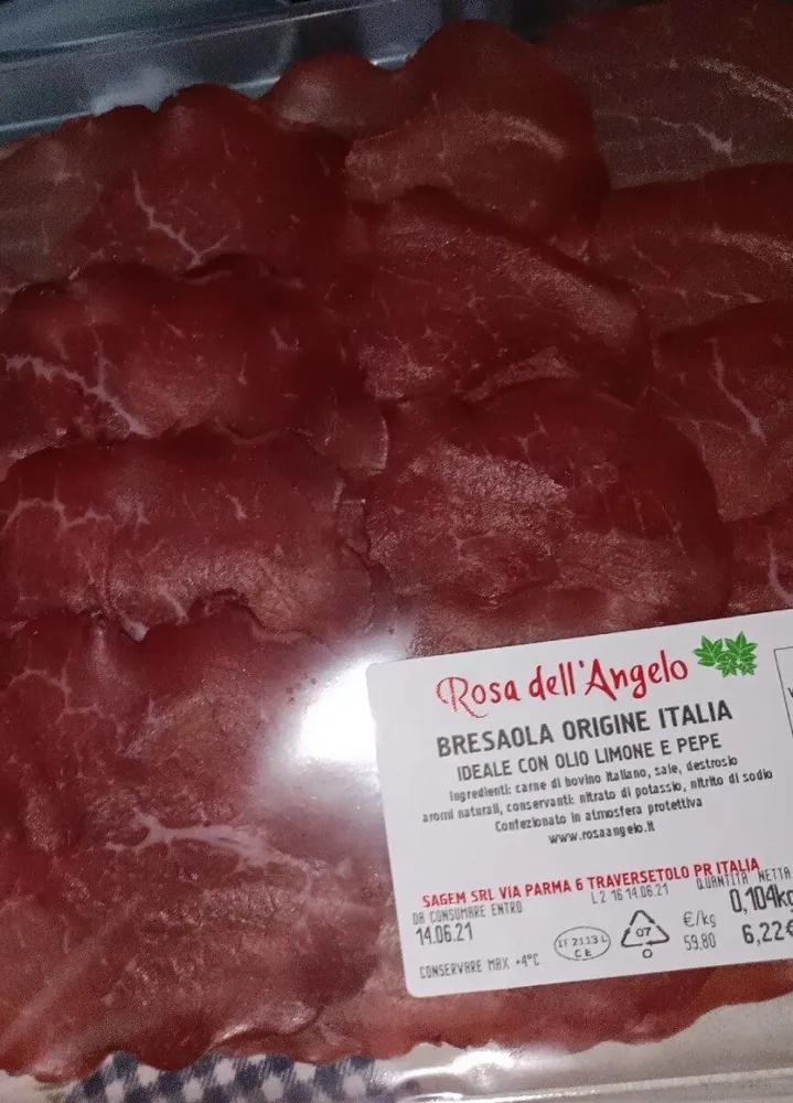 Bresaola origine italia