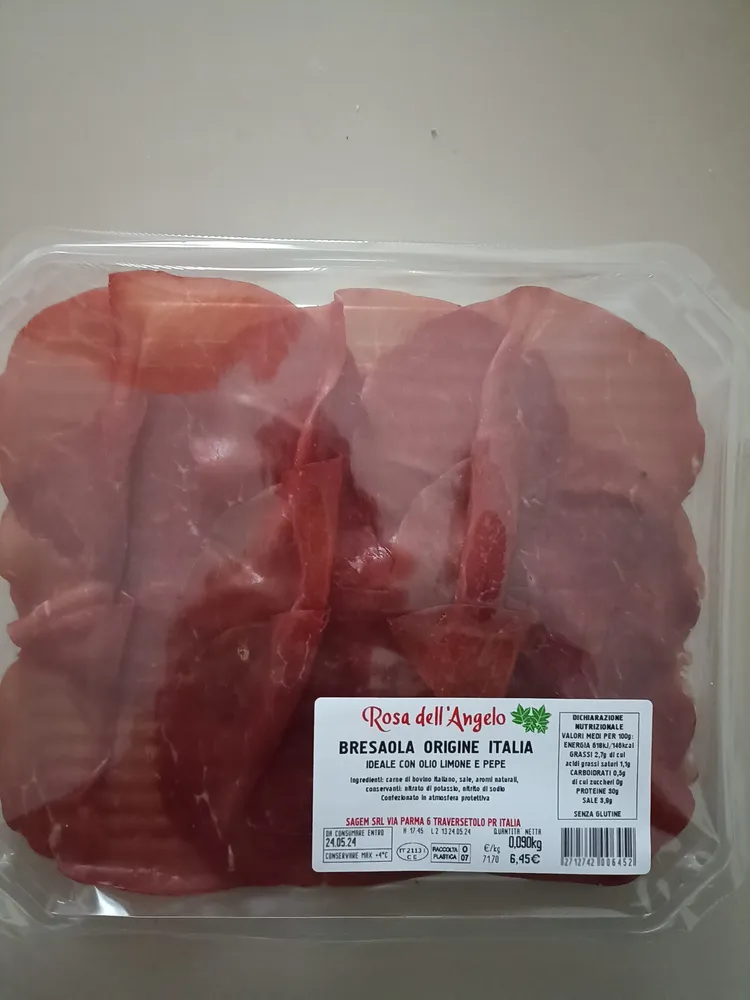 Bresaola Rosa dell'Angelo