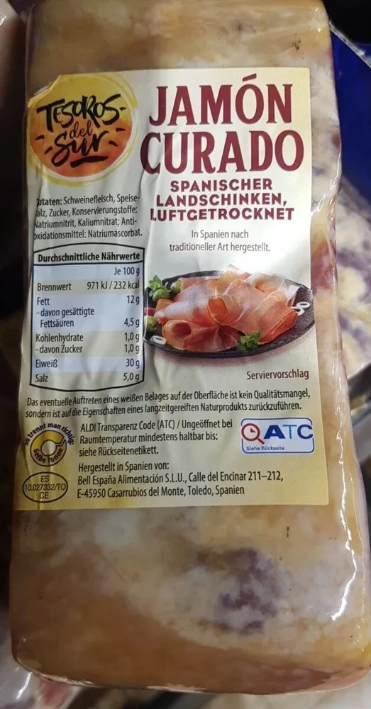 JAMON CURADO