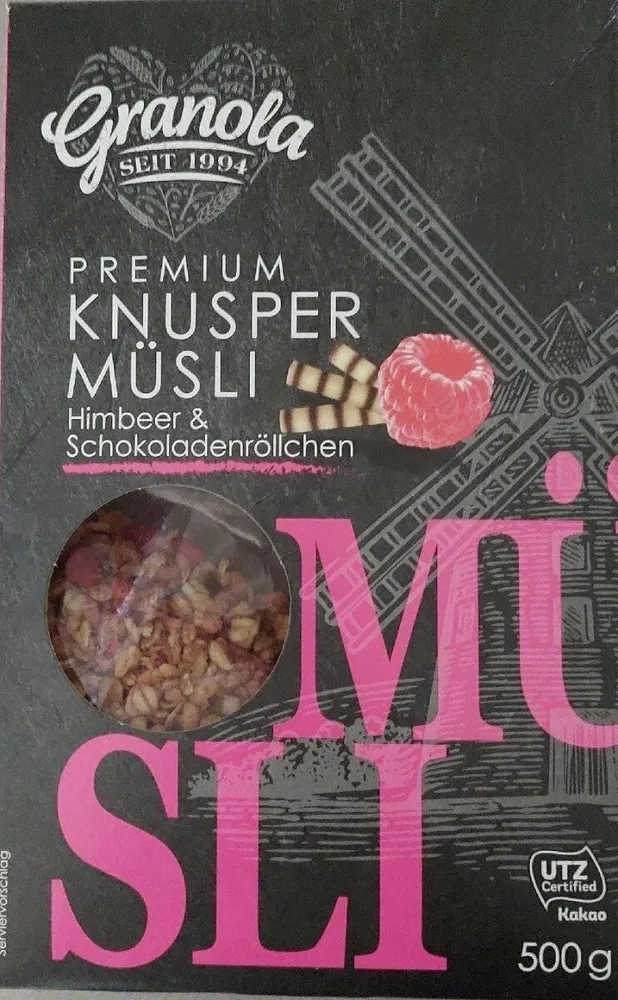 Premium knusper Müsli