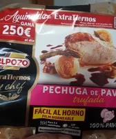 Pechuga de pavo trufada