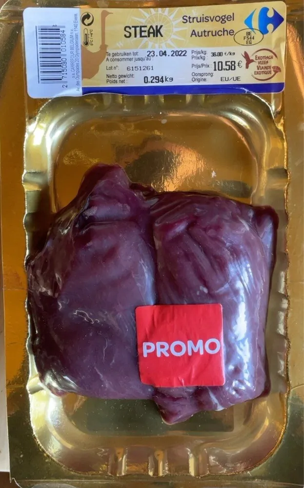 Struisvogelsteak