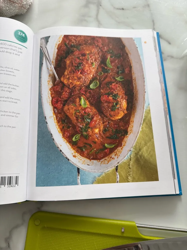 Lighter Tuscan Chicken