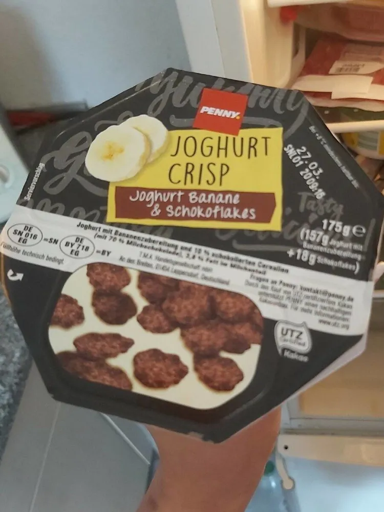 Yogurt crisp