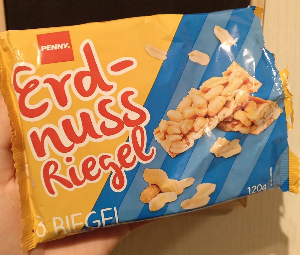 Erdnussriegel