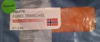 Truite fumée tranchée