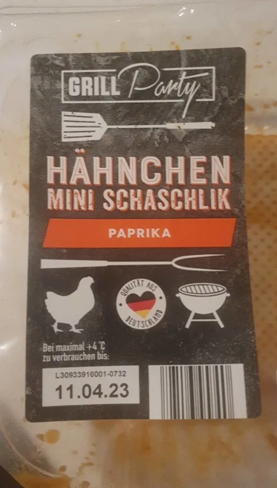 Hähnchenbrust Mini Schaschlik