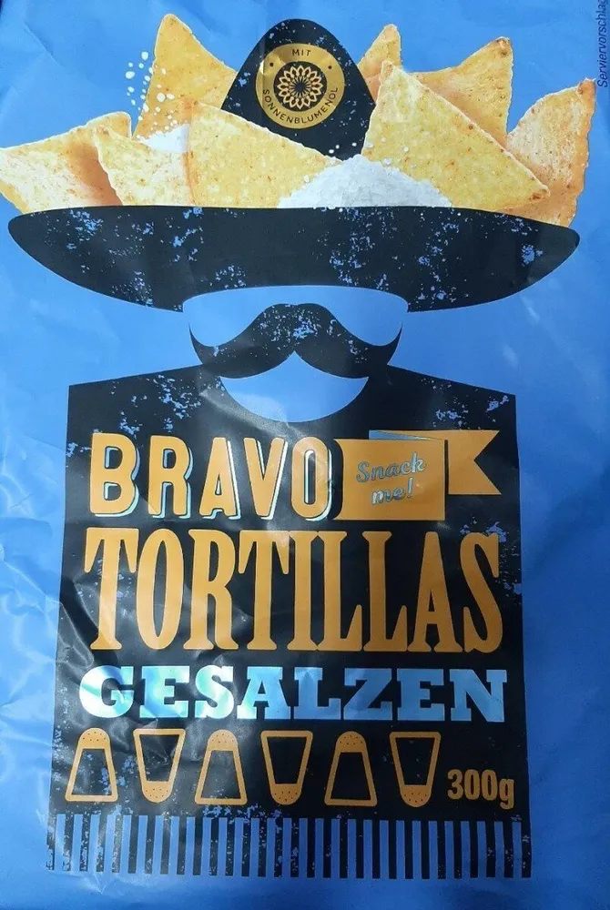 Bravo Tortillas gesalzen