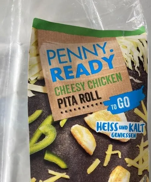 Cheesy Chicken Pita Roll