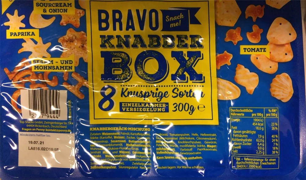 Bravo Knabber Box