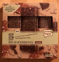 Bio Haferriegel schoko