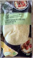 Bio Emmentaler gerieben
