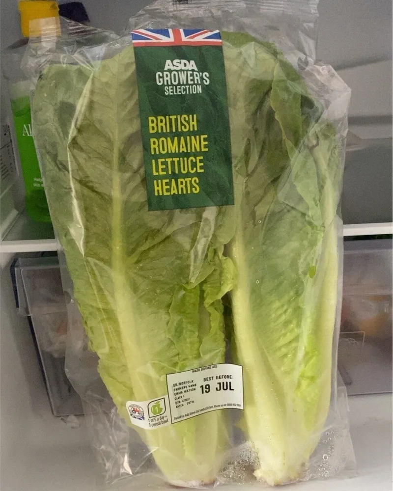 British romaine lettuce hearts
