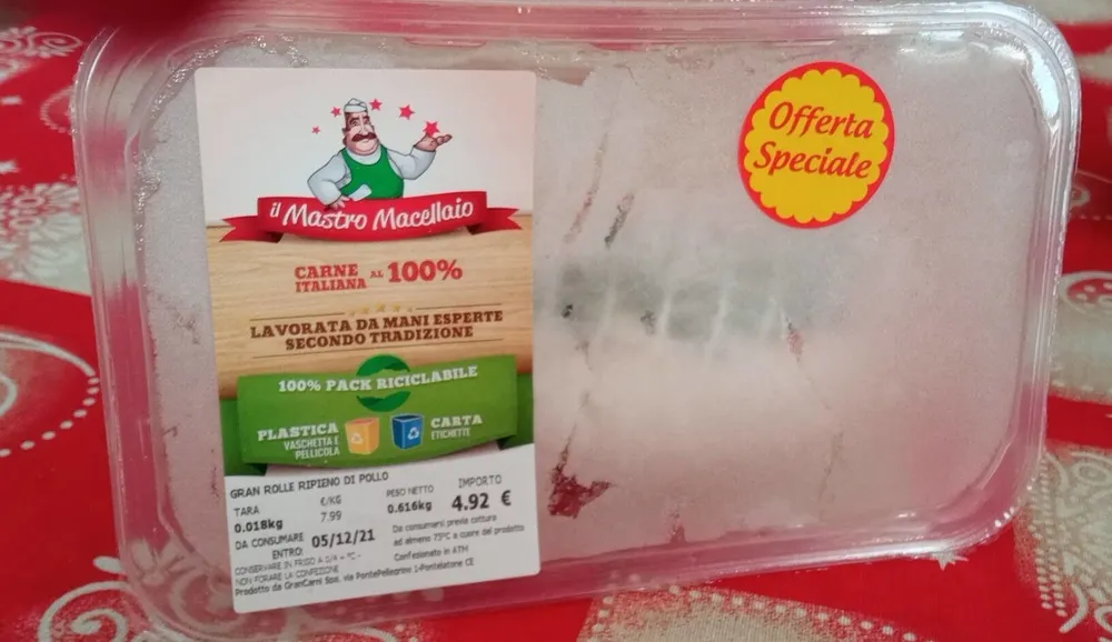 Gran rollè ripieno di pollo