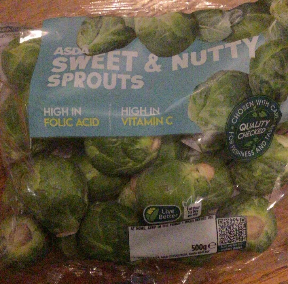 Sweet and Nutty Sprouts