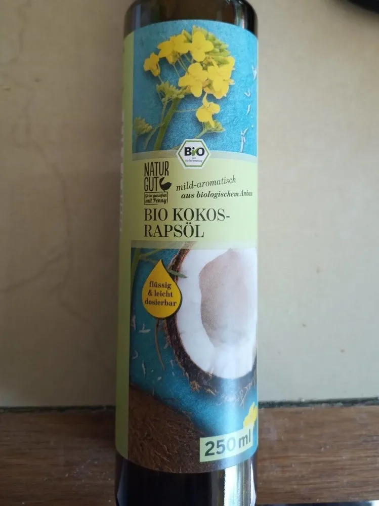 Bio cocos-rapsöl