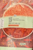 Bio Fusilli aus roten Linsen
