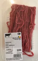Filet américain nature