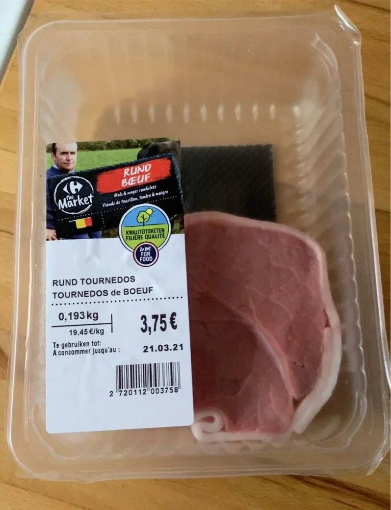 Tournedos de boeuf
