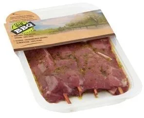 Brochette agneau marine