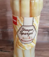 Spargel weiß Glas