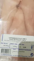 Filet de poulet par 3