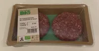 Bio hamburger de boeuf