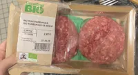 Bio Hamburger de Boeuf