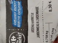 Jambonneau à l'ardennaise