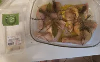Cuisses de poulet avec dos