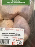 Cuisses de poulet avec dos
