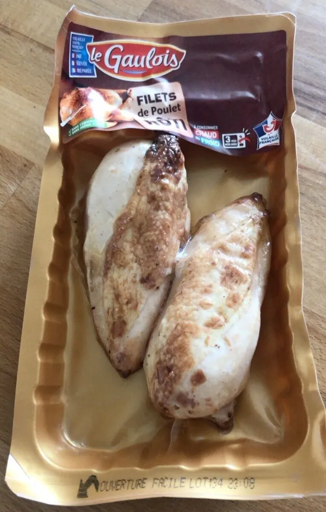 Filets de poulet roti